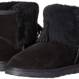 Bayton Women's Adak Black Size 5 Cuff Fashion Boot
