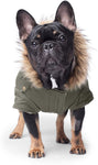 Canada Pooch Alaskan Army Parka Size 16 Army Green Insulated Dog Coat