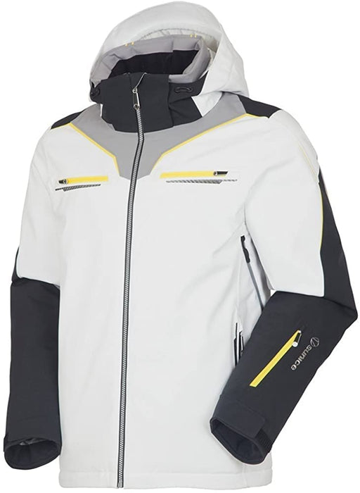 Sunice Men's Elite MEL1801 White Medium Insulated Winter Ski Jacket
