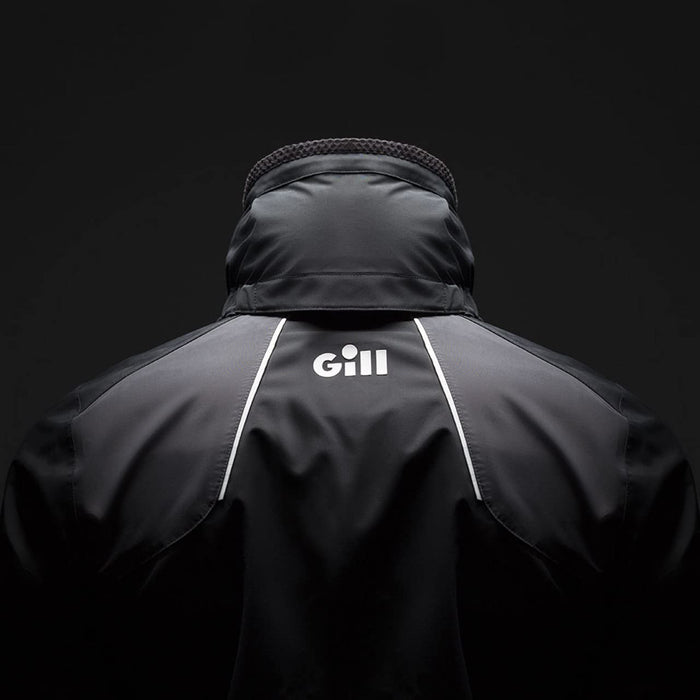 Gill Men's Race Fusion Small Black Waterproof Marine Jacket