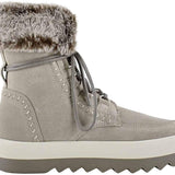 Cougar Women's Vanetta Mushroom Suede Size 10 Premium Faux Fur Mid Boot