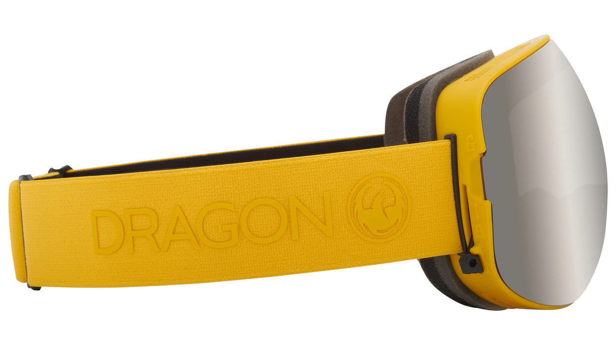 Dragon Alliance X2 Dijon LL Silver Ion/LL Amber Lens Snow Goggles