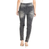 Coco + Carmen OMG Acid Wash Skinny Small Black Skinny Jeans