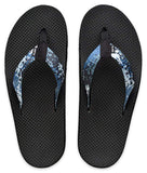 Island Slipper Mens Nylon Thong Blue Camo PQ Size 13 Sandals