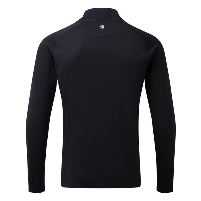 Gill Men's UV Tec Small Navy Quarter Zip Long Sleeve Shirt