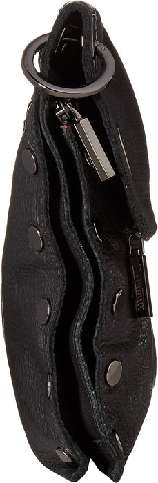Hammitt Women's Black/Gunmetal Medium Leather Montana Reversible Purse