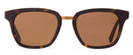 Otis Eyewear Fiction Dark Brown Tort Brown Polarized Mineral Lens Sunglasses