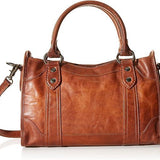 Frye Melissa Zip Satchel Leather Handbag