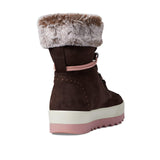 Cougar Women's Vanetta Cocoa Suede Size 6 Premium Faux Fur Mid Boot