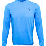White Water X-Large Ocean Blue Grander Breathable Long Sleeve Shirt