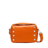 Hammitt Women's Evan Leather Purse With Strap Candlelight Orange