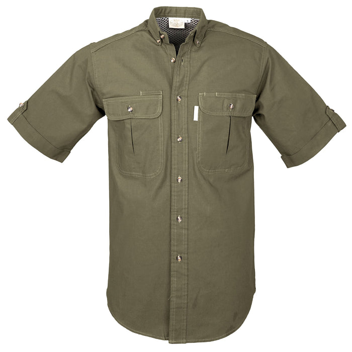 TAG Safari Men's Adventure Short Sleeve Shirt w Chest Pockets