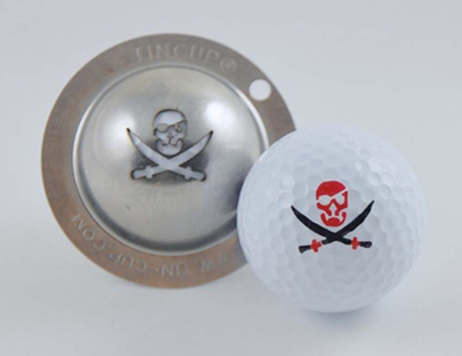 Tin Cup Fire in the Hole Golf Ball Custom Marker Alignment Tool