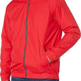 Cutter & Buck Men's Nine Iron Twill Breathable Vented Back Full Zip Water Resistant Jacket (Red - X-Large)