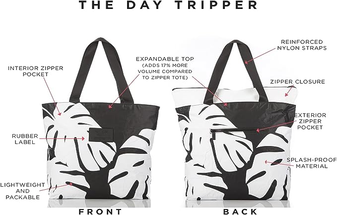 Aloha Collection Day Tripper Lightweight Splash-proof Beach Tote Bag