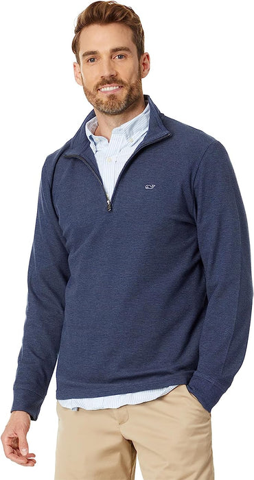 Vineyard Vines Men's Saltwater Quarter-Zip Long-Sleeve Sweater