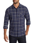 Flag & Anthem Navy Mercer Vintage Small Flannel Shirt