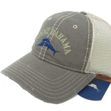 Tommy Bahama Washed Marlin Camper Olive Adjustable Golf Hat Ball Cap