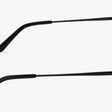 DIFF Eyewear Unisex Colin Black and Grey Lens Aviator Sunglasses