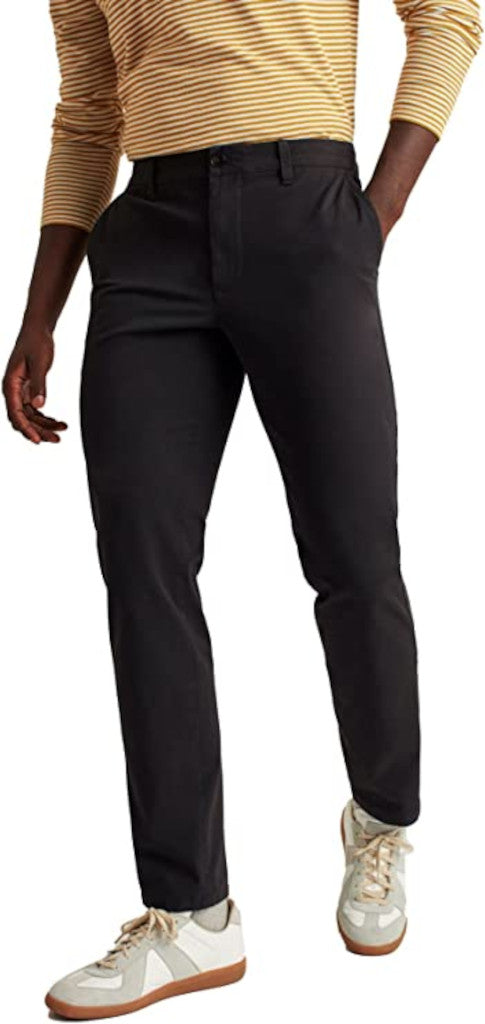 Slim Comfort B-95 Formal Black Textured Trouser - Mandis