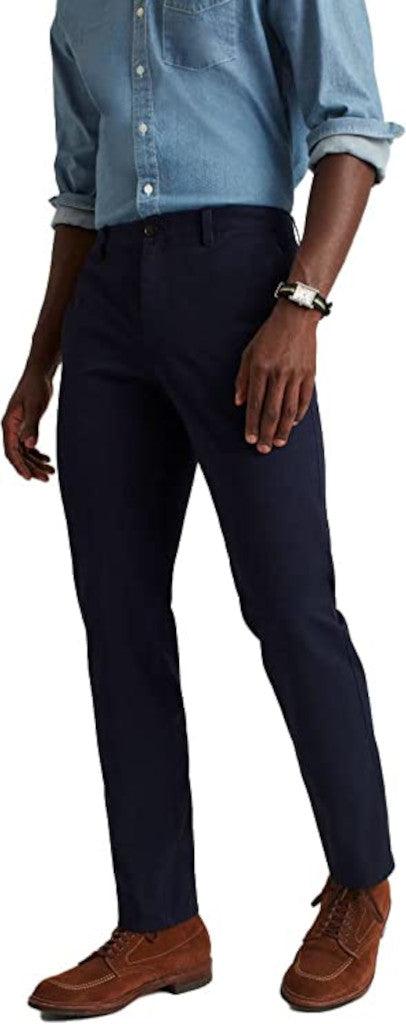 Bonobos Men's Deep Navy 32W x 32L Slim Stretch Washed Chino 2.0 Pants