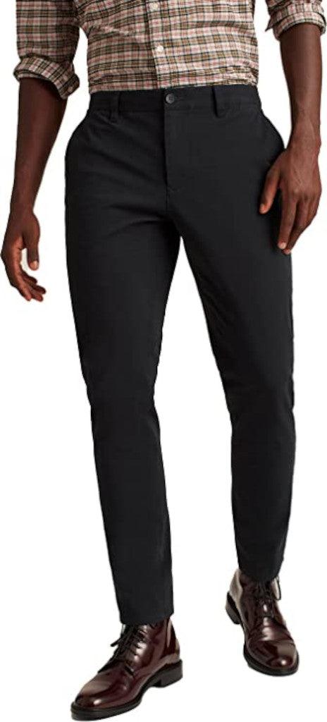 Bonobos Men's Black 34W x 32L Slim Stretch Washed Chino 2.0 Pants