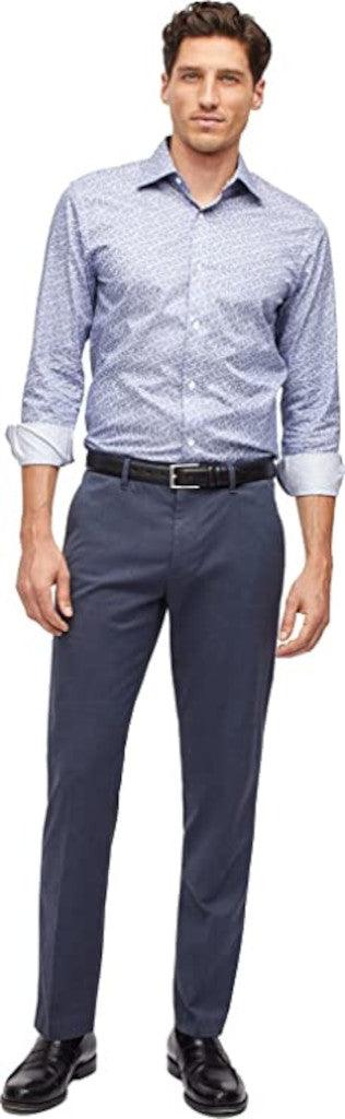 Bonobos Men's Monday Steel Blue 40W x 32L Slim Stretch Weekday Warrior Pants