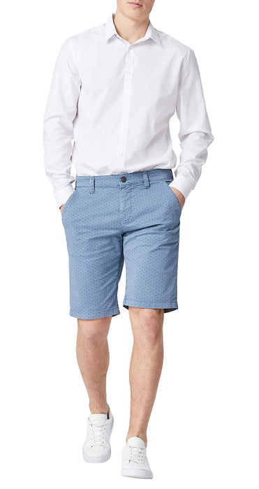 Mavi Men's Jacob Size 30 Blue Fancy 11" Inseam Shorts