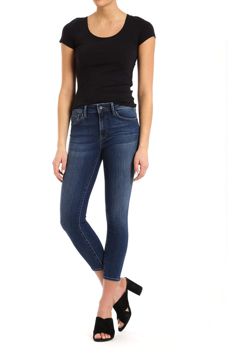 Mavi Women's Tess Indigo Supersoft 30/29 High Rise Skinny Leg Jeans