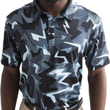 Yatta Golf Mens Standout Performance Short Sleeve Golf Polo Shirt