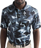 Yatta Golf Mens Standout Performance Short Sleeve Golf Polo Shirt