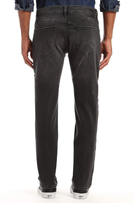 Mavi Men's Zach Size 31/32 Straight Leg Regular Fit Smoke Supermove Jeans
