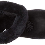 Bayton Women's Adak Black Size 5 Cuff Fashion Boot