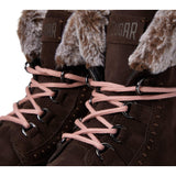 Cougar Women's Vanetta Cocoa Suede Size 6 Premium Faux Fur Mid Boot