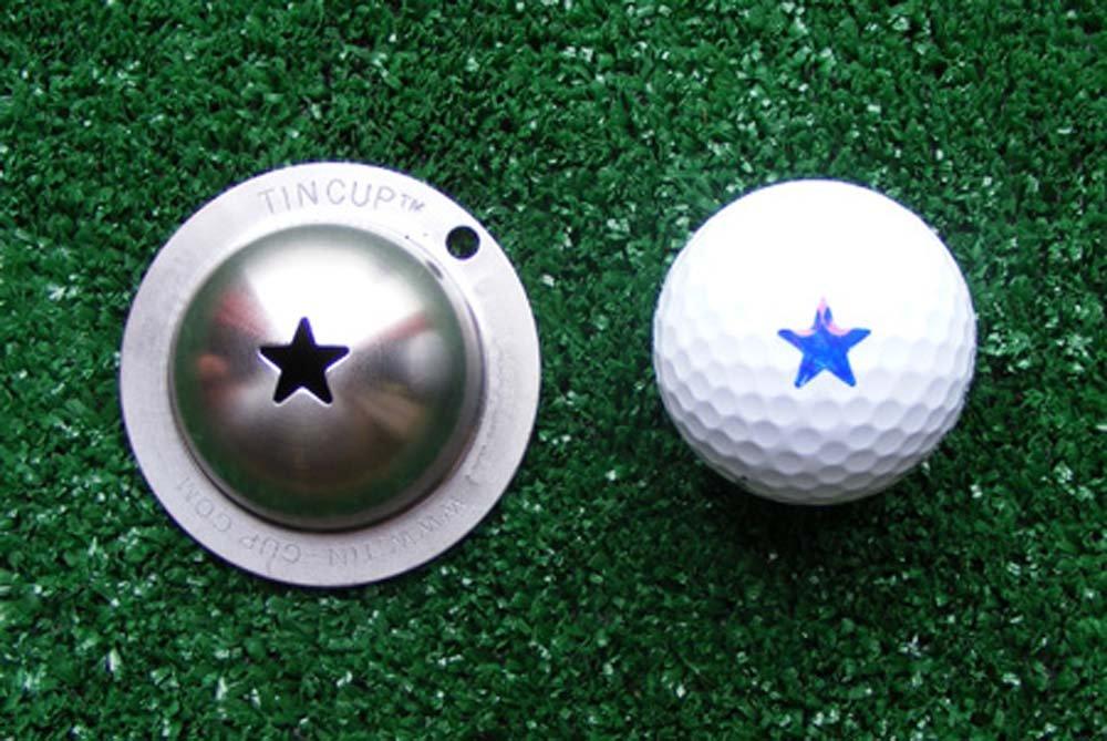 Tin Cup Golf Ball Custom Marker Alignment Tool