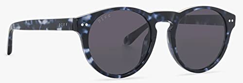 DIFF Eyewear Cody Midnight Marble + Grey Polarized Lens Sunglasses