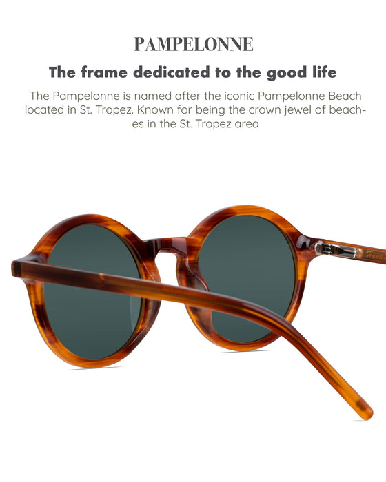 Christopher Cloos Pampelonne Minimalistic Polarized Sunglasses