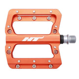 HT Components AN14A Unisex Adult Flat Pedals Pair Orange 9/15"