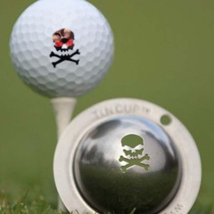 Tin Cup Golf Ball Custom Marker Alignment Tool