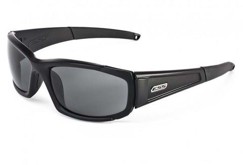 ESS Sunglasses CDI Medium Black with Interchangeable Clear and Smoke Gray Lens