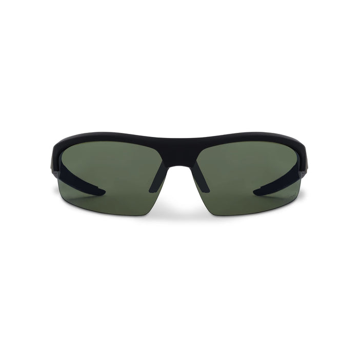 Marucci On-Field MV463 2.0 Matte Black-Green With Charcoal Mirror Sunglasses