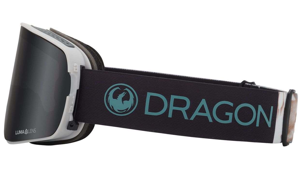 Dragon Alliance NFX2 Block Mirage LL Dark Smoke /LL Amber LB Spyder Snow Goggles