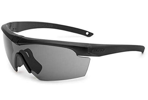 ESS Sunglasses Crosshair 3LS Black with Clear/Smoke Gray & Hi-Def Yellow Lens