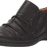 Comfortiva Women's Florian Black Size 10 Italian Leather Slip-On Shoes