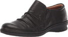 Comfortiva Women's Florian Black Size 10 Italian Leather Slip-On Shoes