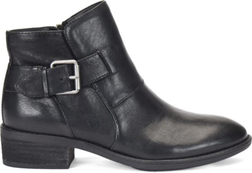 Comfortiva Women's Cardee Black Size 8.5 Leather Ankle Boots
