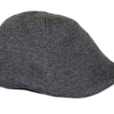 Boston Scally Co. The Scapper Newsboy Flat Cap Black 6-Panel Fitted Hat