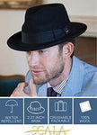 Scala Men's Classico Crushable Wool Felt Fedora