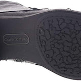 Comfortiva Women's Cardee Full-Grain Leather Slip-Resistant Boots, Side Zipper