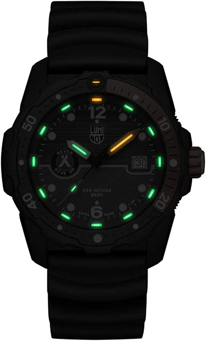 Luminox Men's Bear Grylls Survival Black 42mm Analog Dive Watch